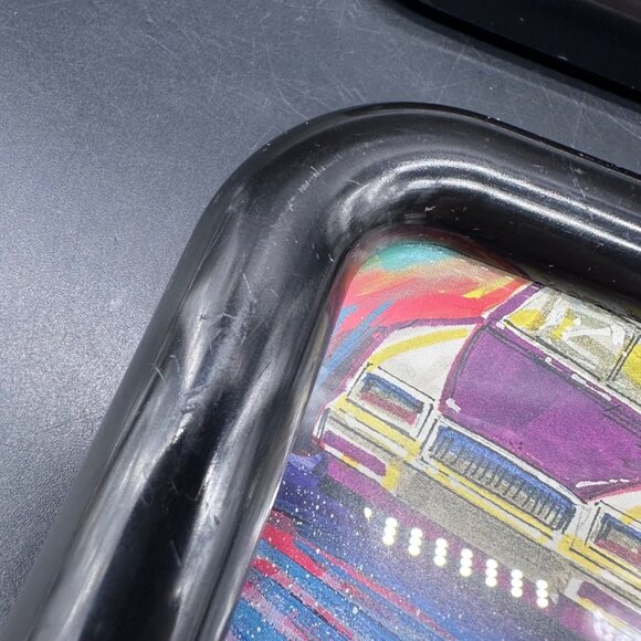 Vintage Race Car Wall Hangings Sam Balard Set Of 2 Prints Black Frames NASCAR - Picture 8 of 11